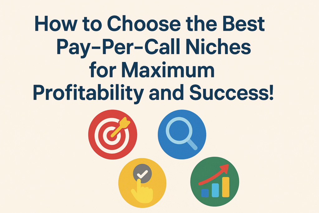 How to Choose the Best Pay-Per-Call Niches for Maximum Profitability and Success!